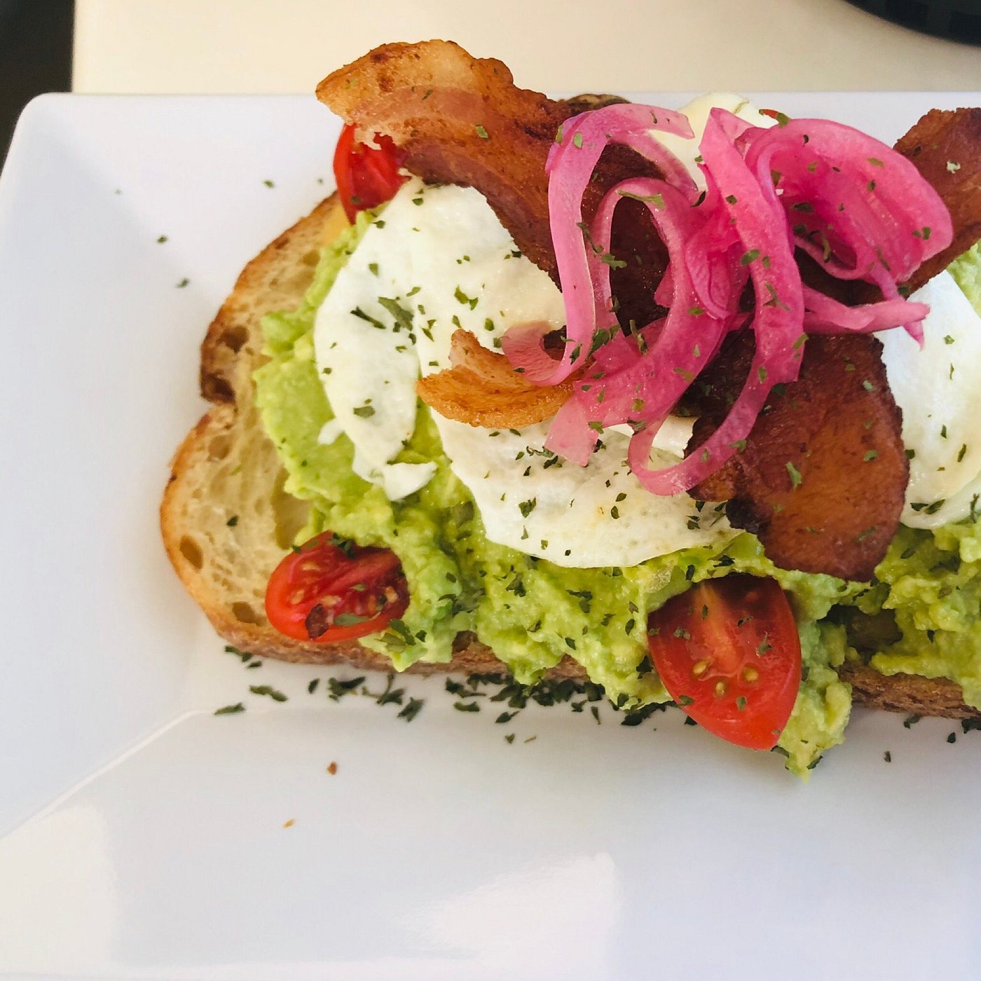 Blac Flamingo Coffee Culebra Island Flamenco Beach Avacado Toast