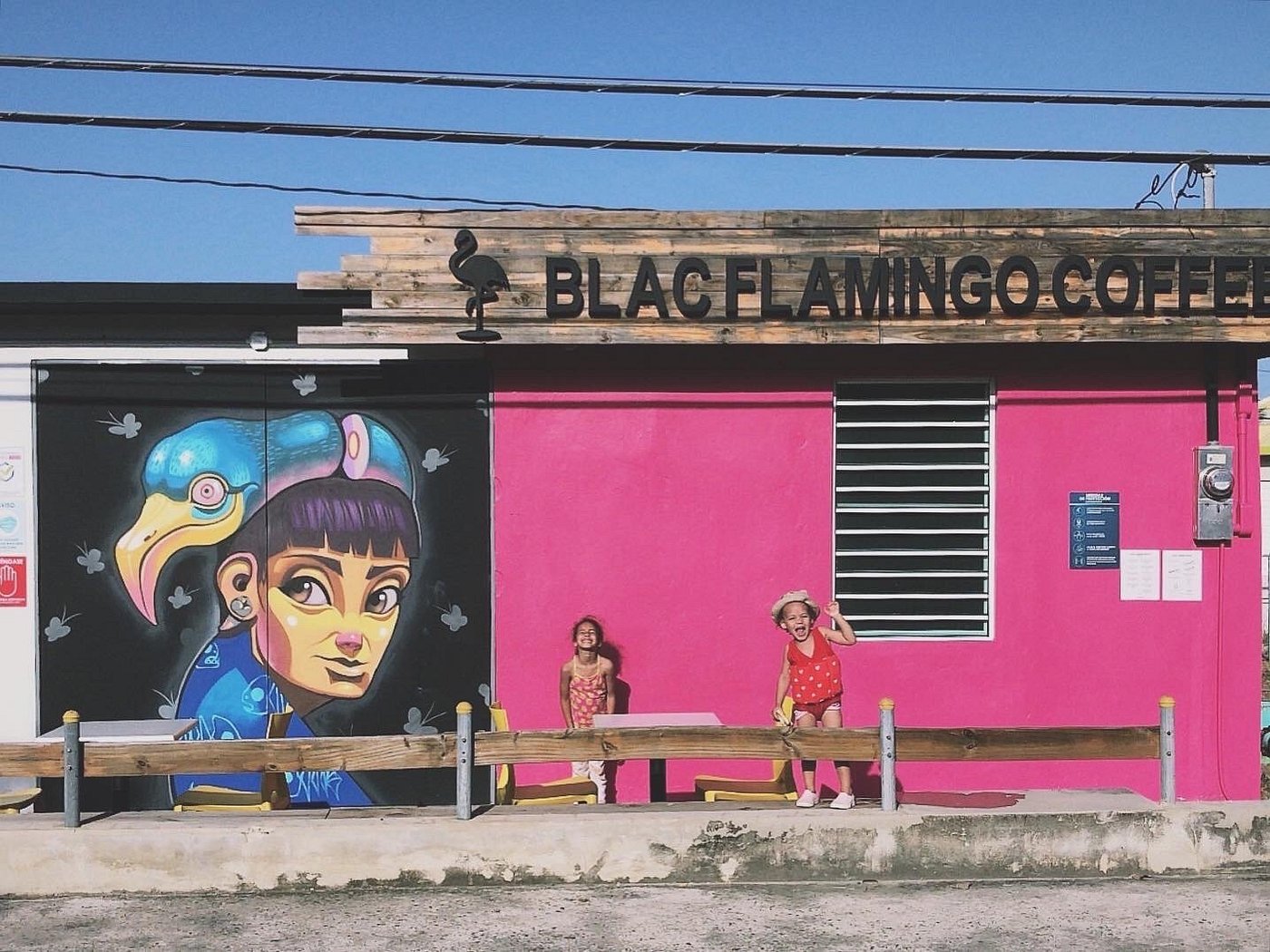 Blac Flamingo Coffee Culebra Island Flamenco Beach Exterior