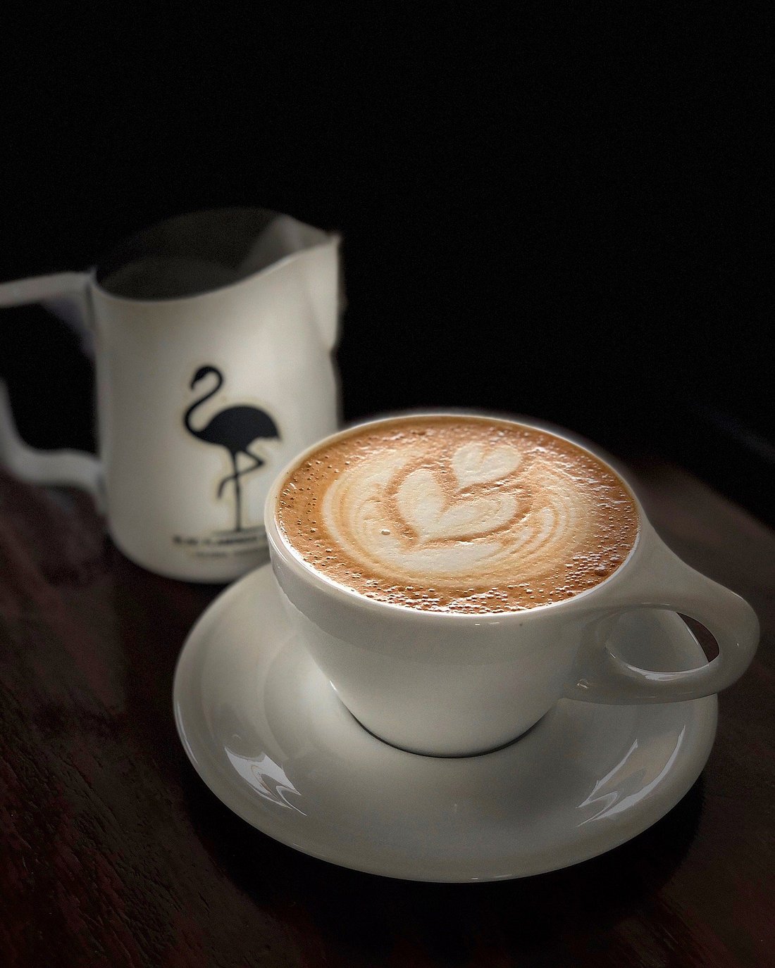 Blac Flamingo Coffee Culebra Island Flamenco Beach Logo