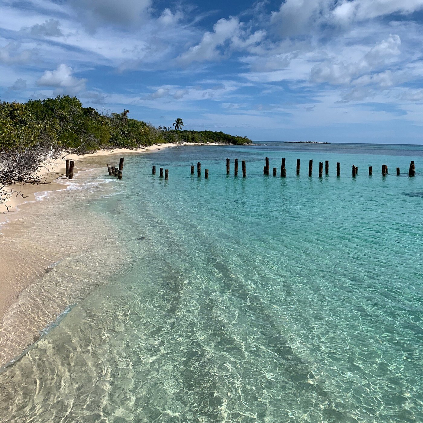 Cayo Icacos Puerto Rico Broken Pier