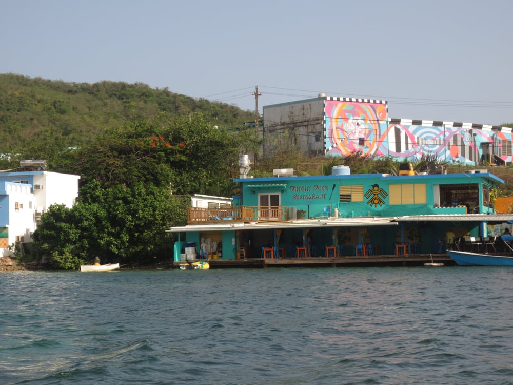 Dinghy Dock Culebra Island Flamenco Beach Exterior
