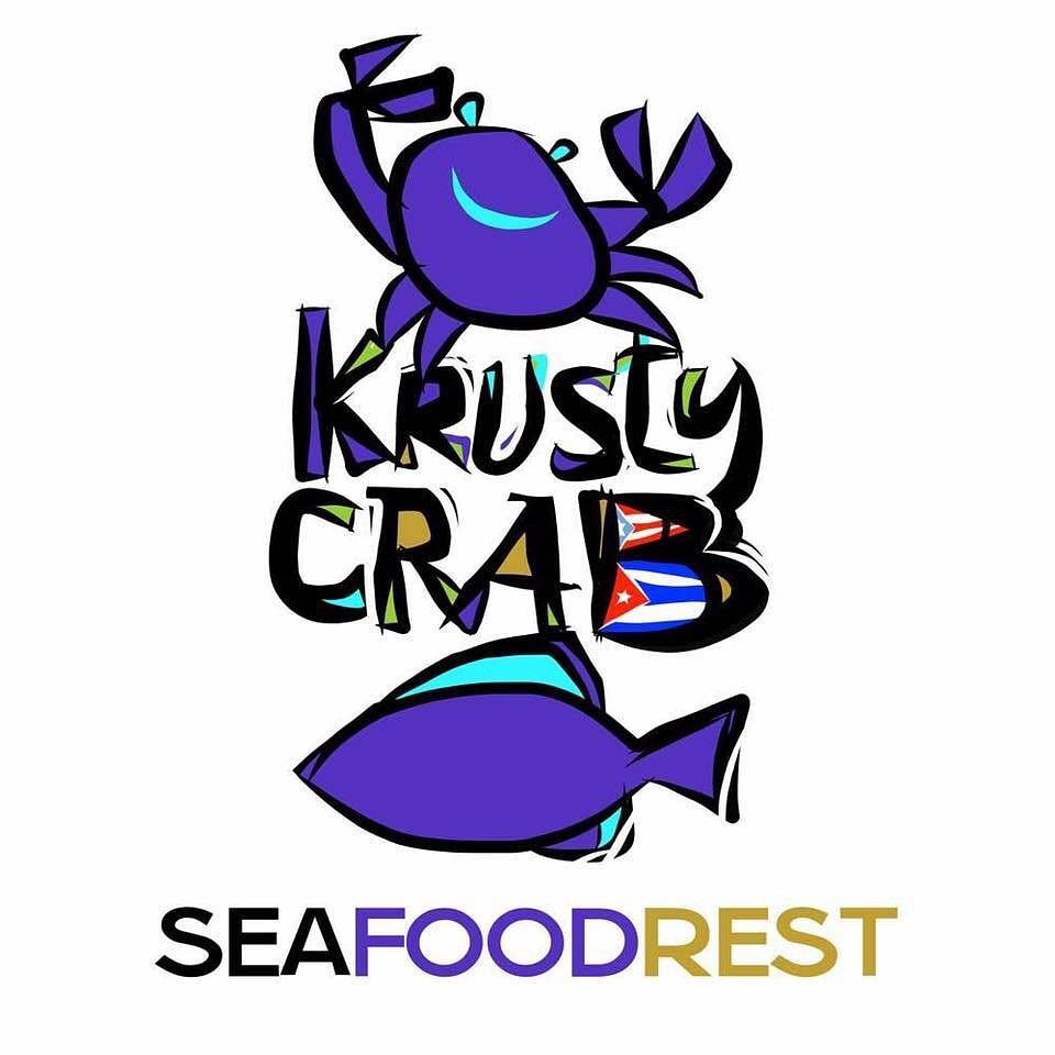Krusty Crab Culebra Island Flamenco Beach Logo