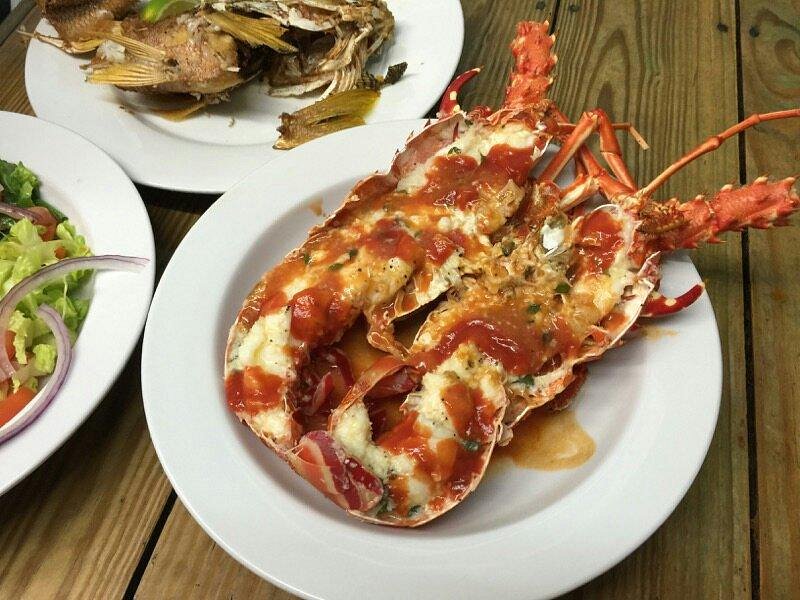 Krusty Crab Culebra Island Flamenco Beach Seafood