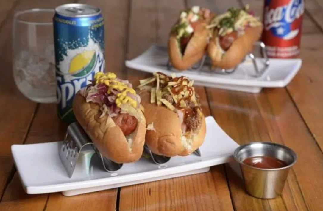 Loaded Hot Dogs Puerto Rican Food