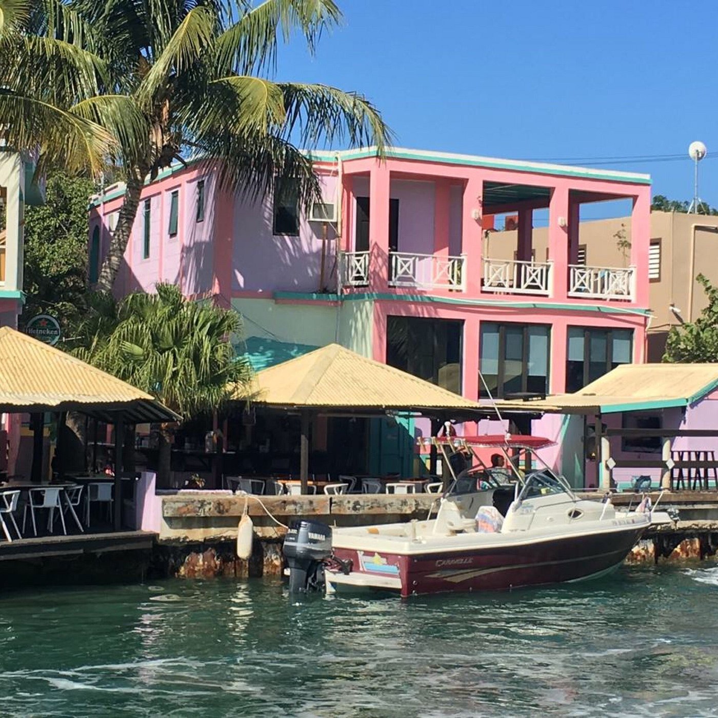 Mamacita Restaurant Culebra Island Flamenco Beach Dock