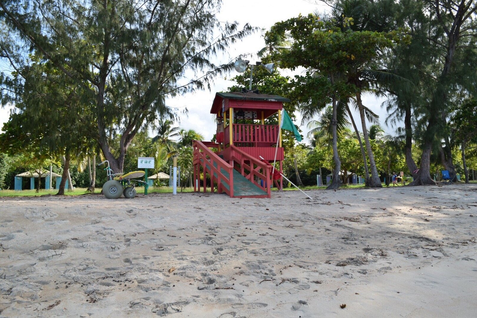 Seven Seas Beach Fajardo Lifeguard Tower