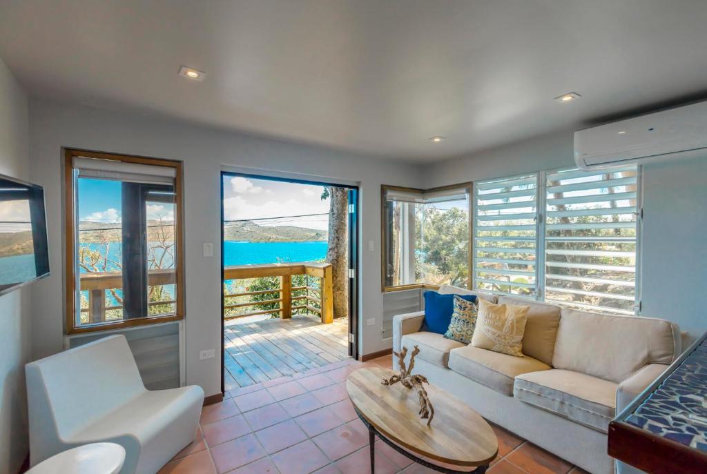 Oceania Villas Culebra Island Flamenco Beach Second Floor Living Space